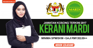 jawatan kosong mardi