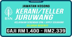 Jawatan Kosong BSN