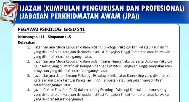 jawatan kosong