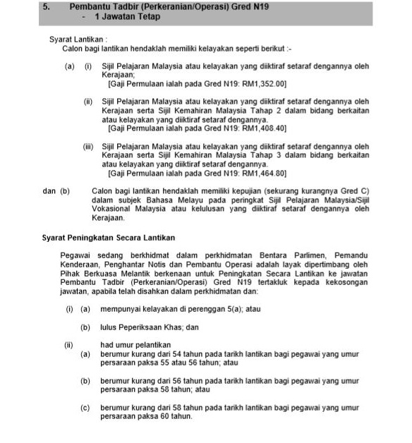 Maklumat Jawatan Kosong Majlis Perbandaran Batu Pahat (MPBP)