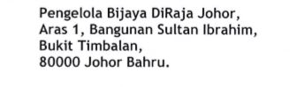 Jawatan Kosong Jabatan Diraja Johor