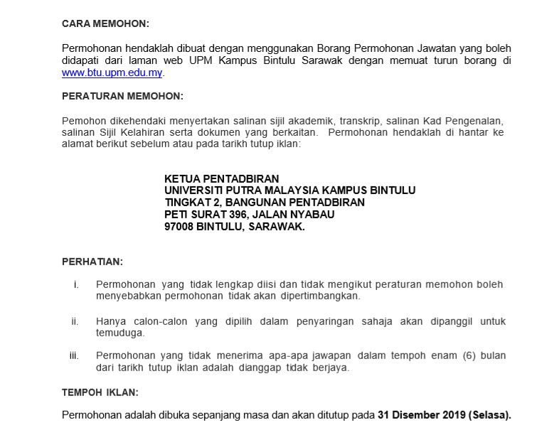Surat Kepada Pengarah Perhutanan Negeri Pahang
