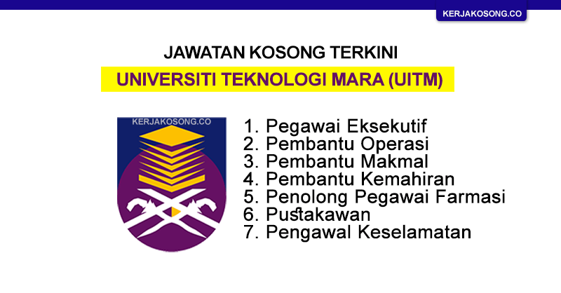 Jawatan Kosong Uitm di pahang