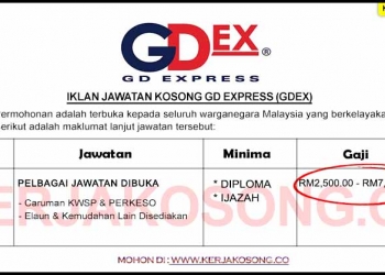 Jawatan Kosong GD Express (GDex)