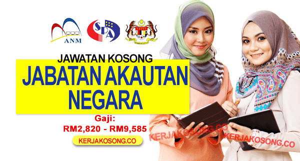 Jawatan Kosong Jabatan Akauntan Negara Akauntan