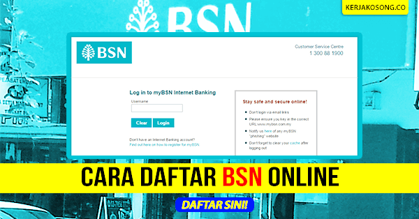 My bsn online banking login