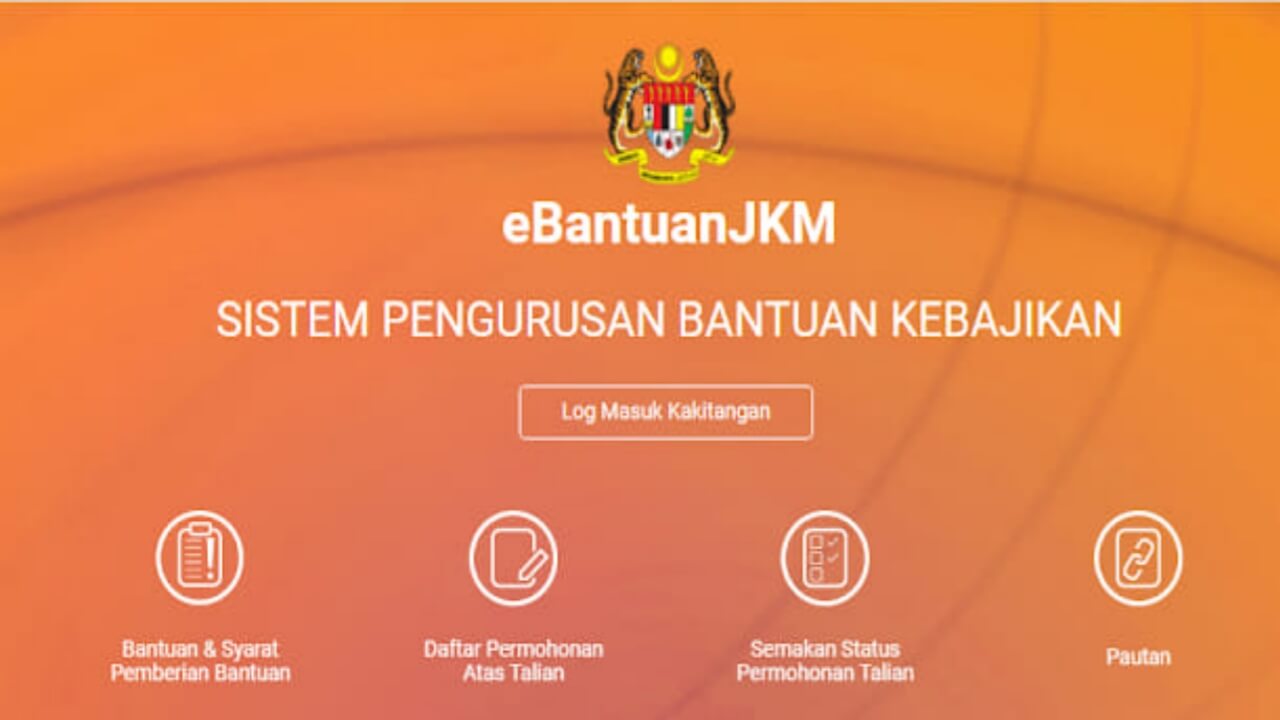 Cara Mohon eBantuan JKM  Borang Permohonan & Pendaftaran