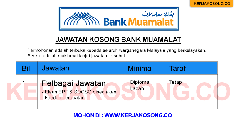 Kuala bank terengganu muamalat Bank Muamalat