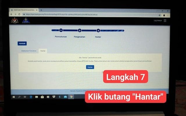 Cara Mudah Mohon BPN  Panduan Bergambar