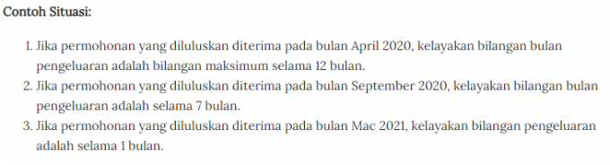 Contoh situasi pengeluaran i lestari
