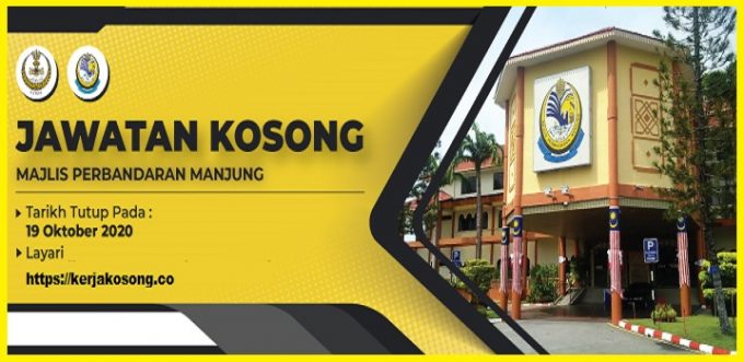 Jawatan Kosong Majlis Perbandaran Manjung