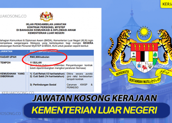 kerjaya kementerian luar negeri malaysia