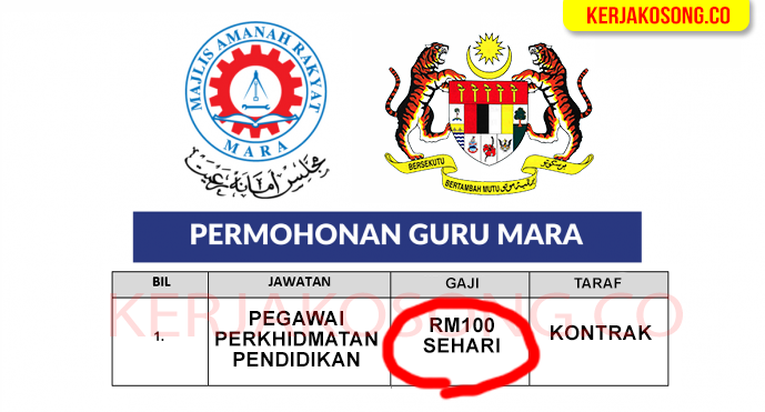jawatan kosong guru MRSM muar johor