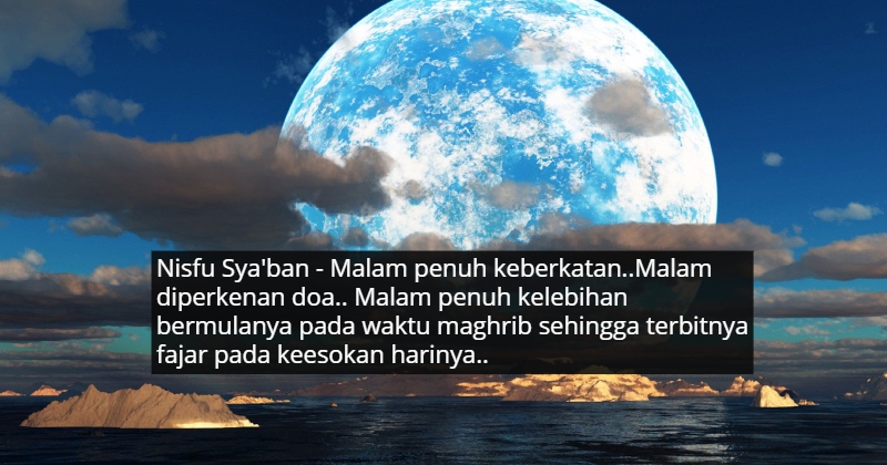 Kelebihan nisfu syaaban 2022