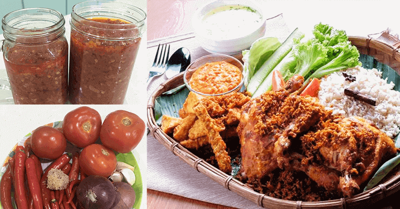 Jom Buat Sambal Ayam Penyet ! Sedap Gilerrrr_ Memang Naik Selera!