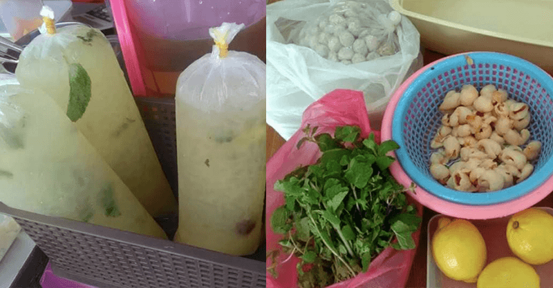 Lepas Rindu Air Lemon Pudina Ais & Laici Asam Boi Bazar Ramadan, Ini Resepinya!