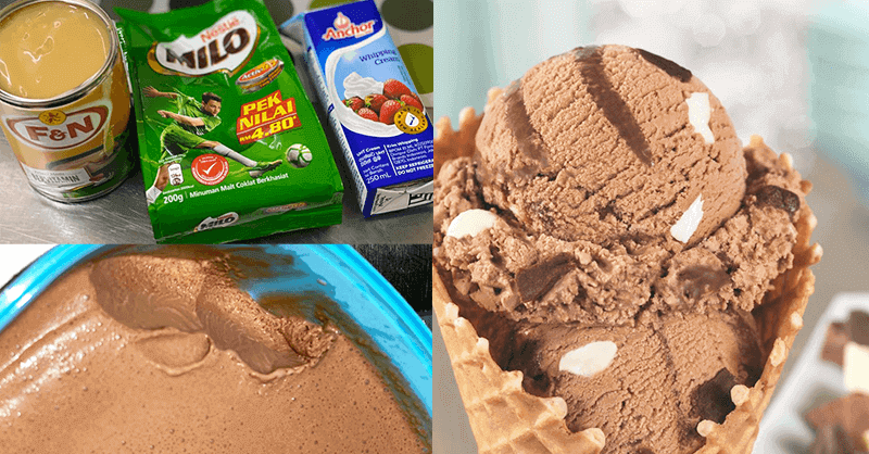 Tiga Bahan Je Buat Aiskrim 'Sebiji' Rasa Baskin Robbins, Senang Dan Sedap!