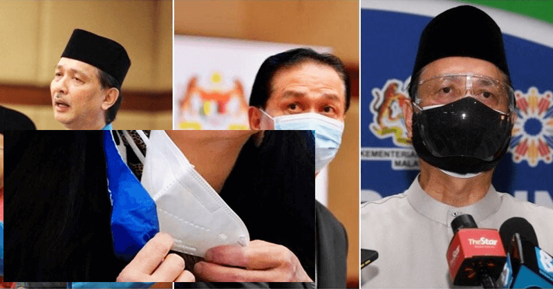 Face Mask Bukan Untuk Bergaya, Dr Noor Hisham Galakkan Anda Semua Guna Double Mask.