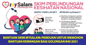 Bantuan Skim mySalam Panduan Untuk Memohon Bantuan Kewangan Bagi