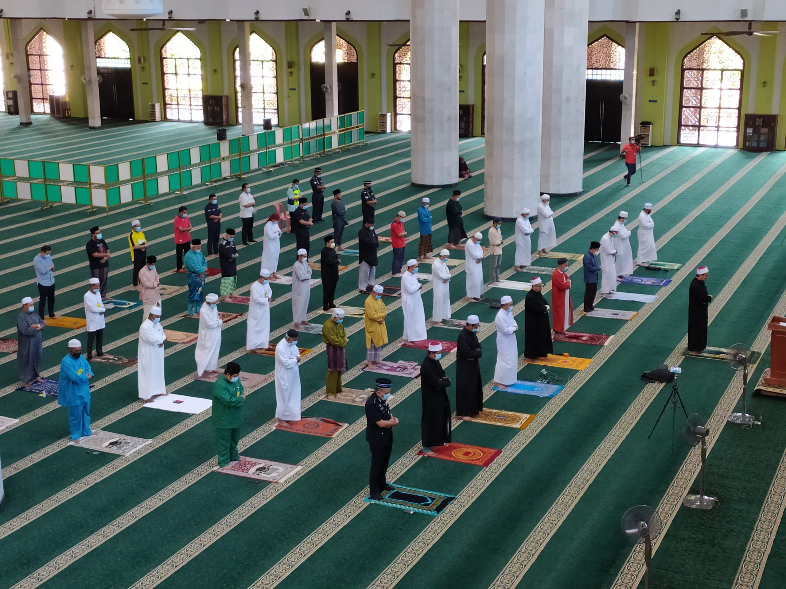100 jemaah dibenarkan solat Jumaat di Melaka